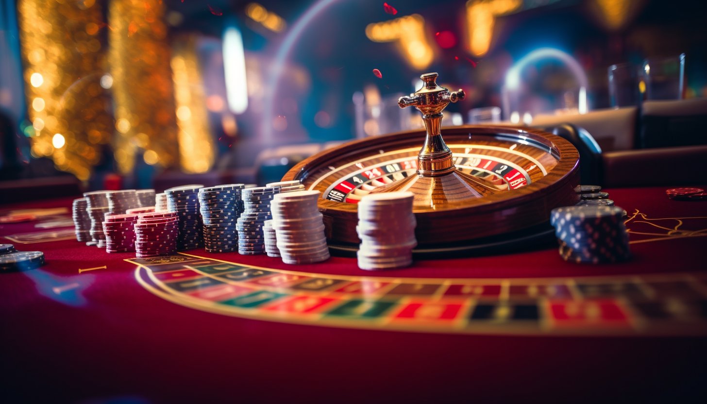 Suasana meja roulette Live Casino dengan pemain dari Indonesia